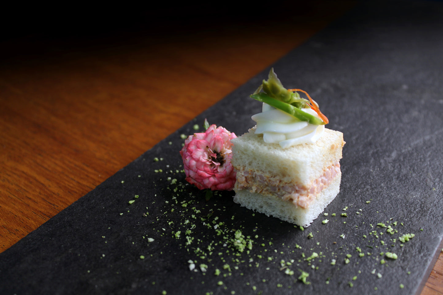 Open face espárragos