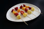 Brocheta de fruta